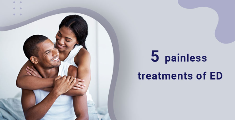 5 painless treatments of ED