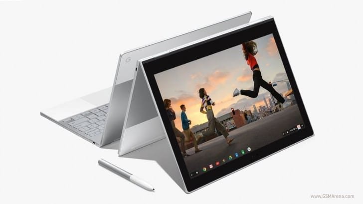 An incredible 360-degree hinge, an Intel Core I5 processor, and more are featured on the Google Pixelbook 12" laptop.