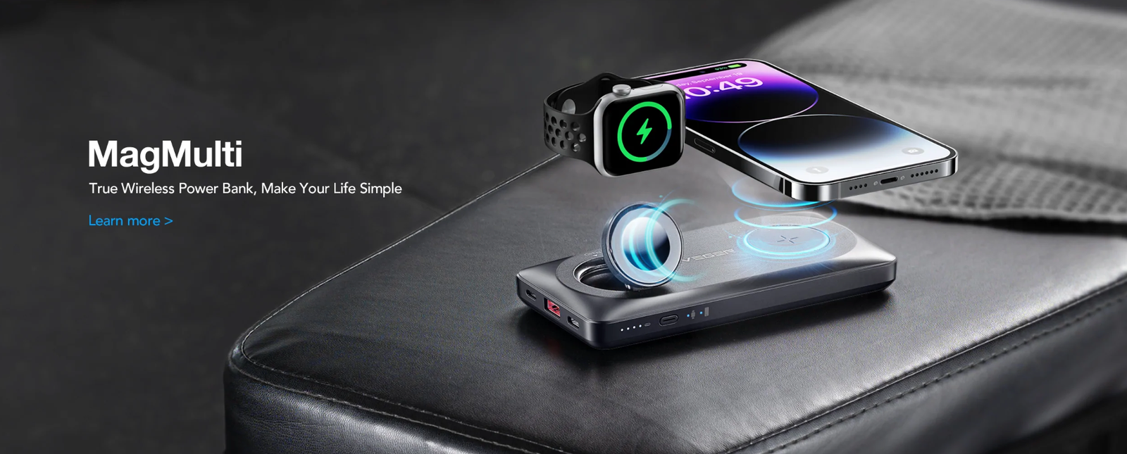Duo Magnetic Wireless Power Bank