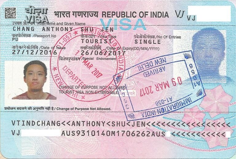 Indian Visa on Arrival in Delhi For Chile Citizens