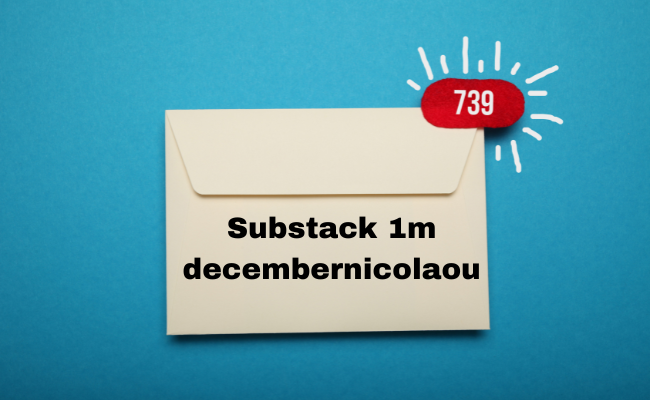 Decembernicolaou Substack | Best advice
