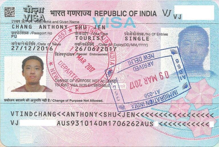 Requirement For Tourist And Business Visa For India: