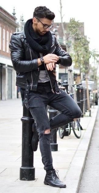 Top 10 Cool Things to Wear with Your Leather Jacket This Winter