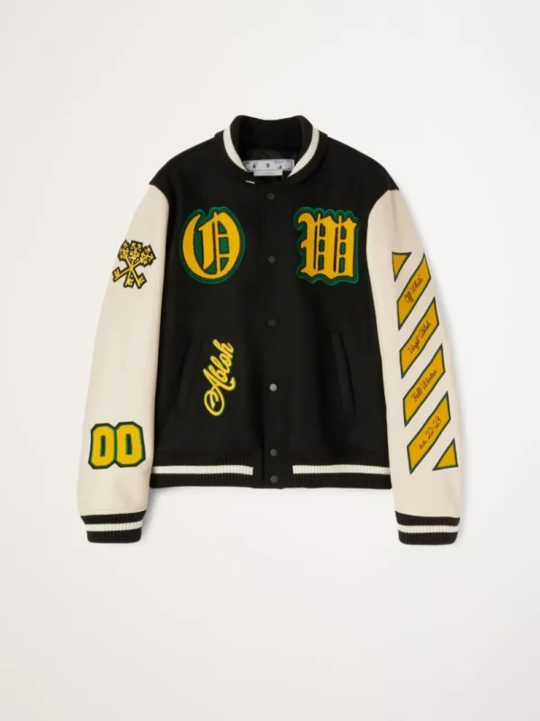 Graphics Leather Varsity