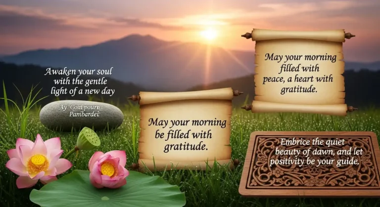 Positive & Spiritual Good Morning Quotes
