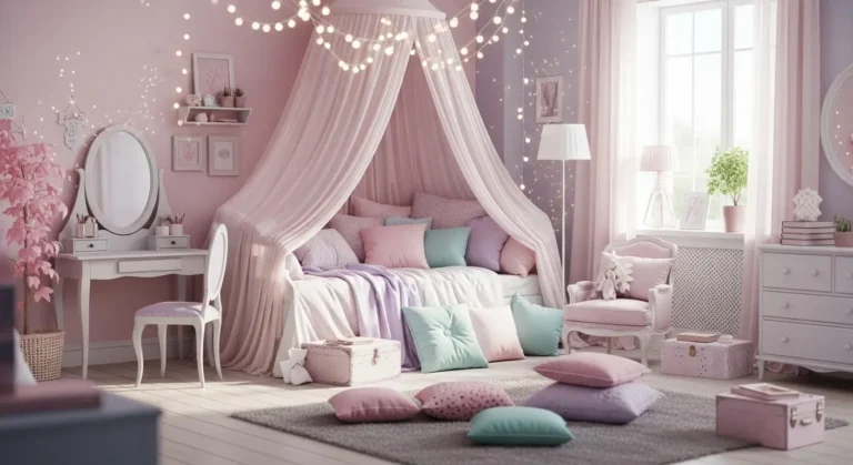 Sweet Pastel Girl Bedroom Ideas