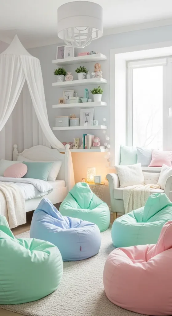 Sweet Pastel Girl Bedroom Ideas