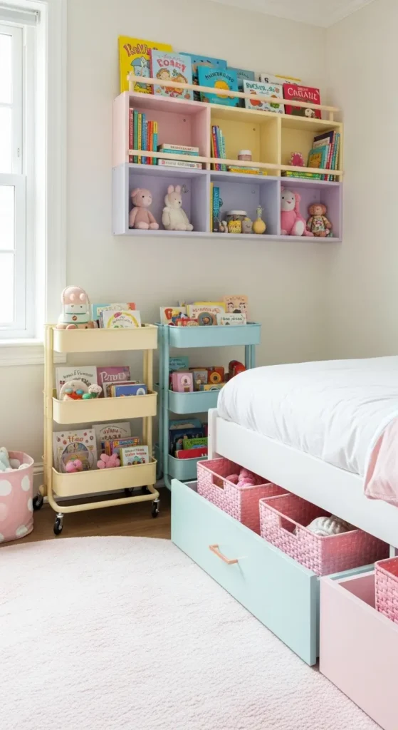 Sweet Pastel Girl Bedroom Ideas