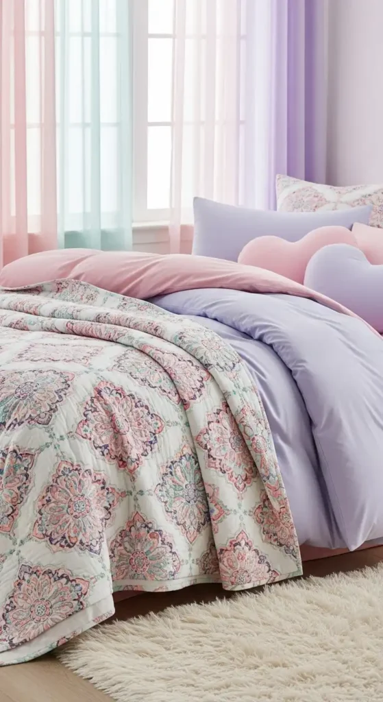 Sweet Pastel Girl Bedroom Ideas