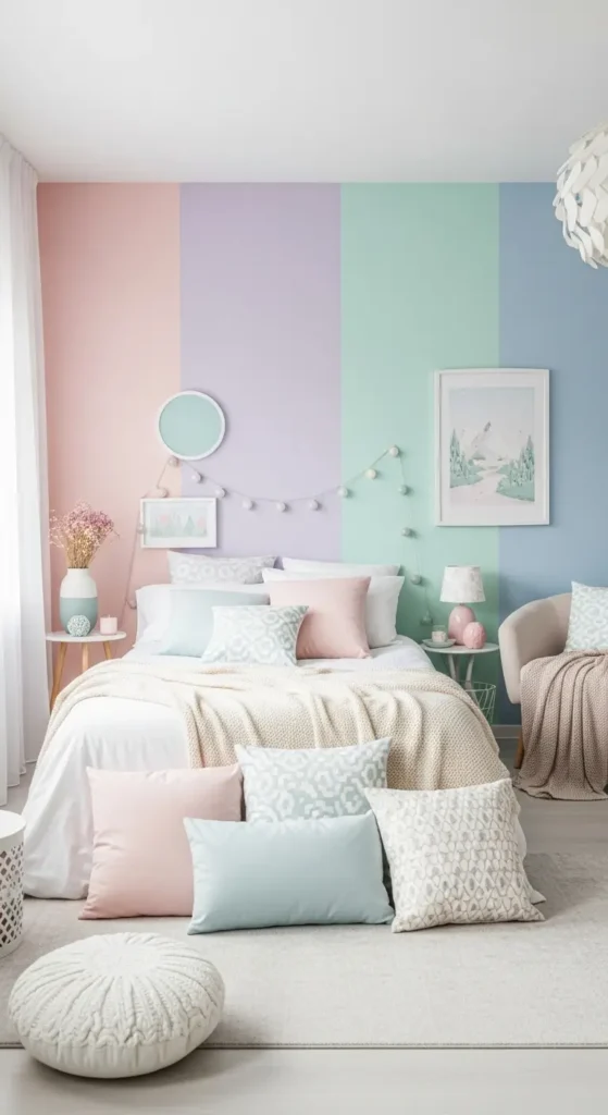 Sweet Pastel Girl Bedroom Ideas